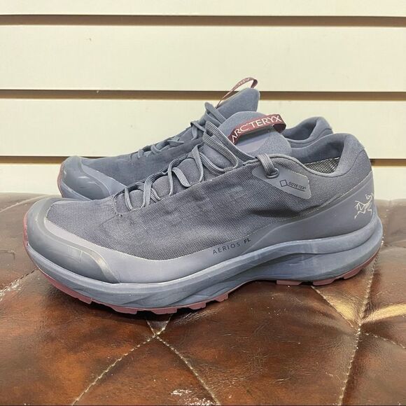 Arcteryx Aerios FL GTX Gore Tex Vibram Waterproof Blue  Womens Size 8 - Picture 2 of 9